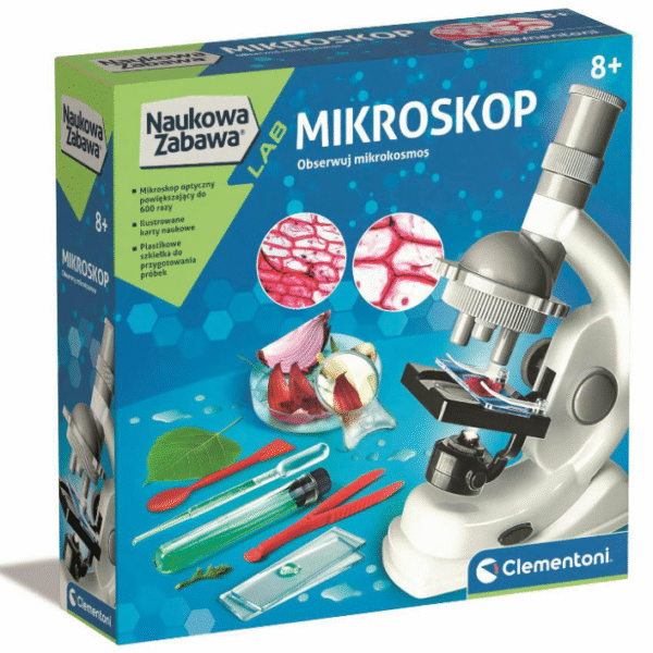 Clementoni Naukowa zabawa. Doświadczenia z mikroskopem 50806