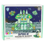 Klocki Magnetyczne Kosmos Stacja Kosmiczna 4D 66el - obrazek 3
