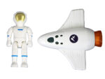 Misja Kosmiczna Zestaw Kosmiczny Rakieta Kosmonauta Kosmos 4 ELE - obrazek 6