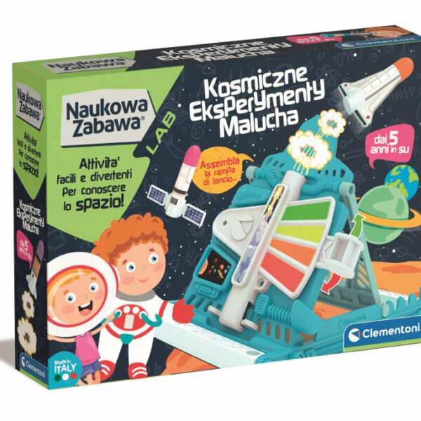 Naukowa Zabawa Kosmiczne Eksperymenty Malucha Clementoni 50798