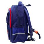 Plecak Szkolny Dziecięcy Pas Piersiowy Granatowo Czerwony Kosmos 20L 38cm - obrazek 2