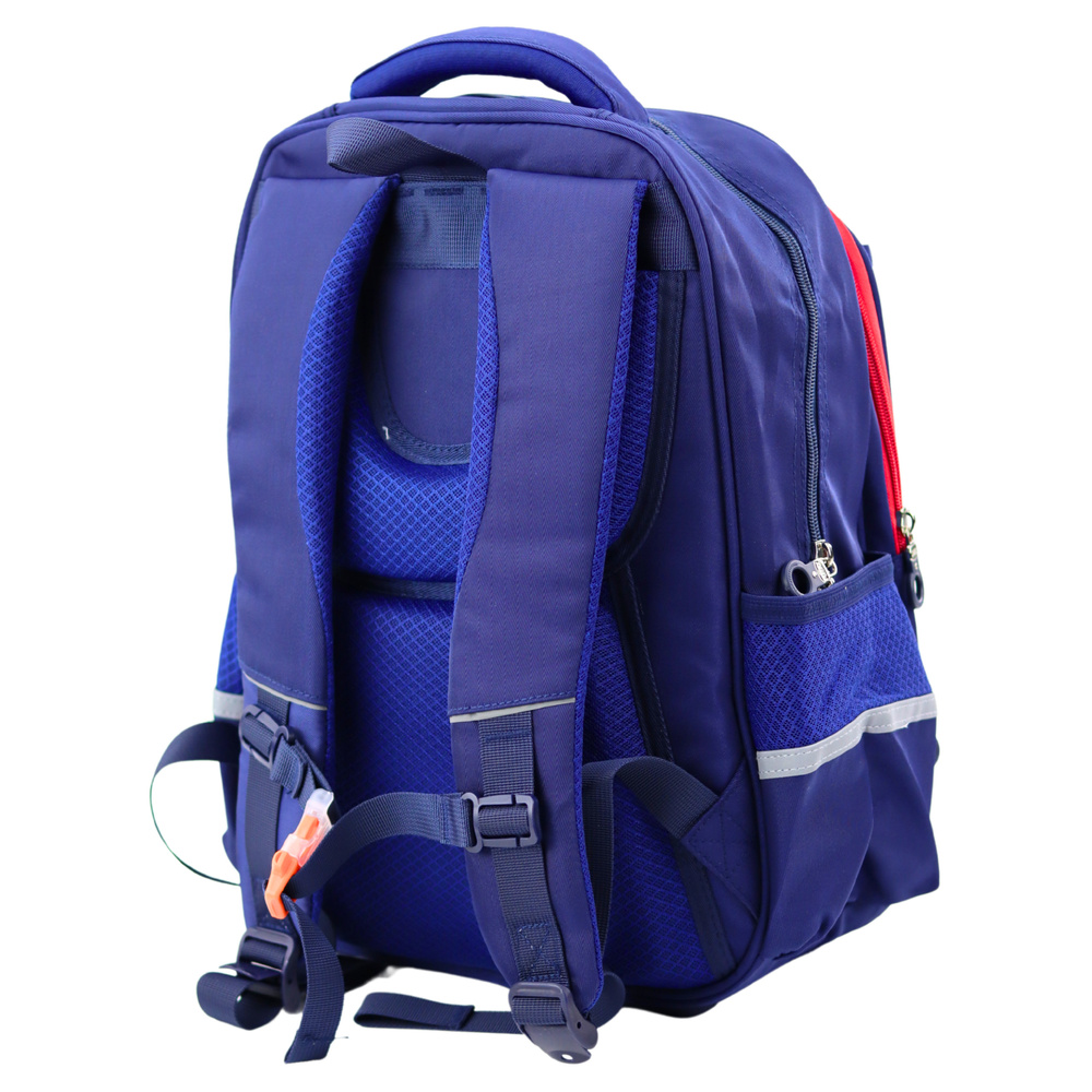 pol_pl_Plecak-Szkolny-Dzieciecy-Pas-Piersiowy-Granatowo-Czerwony-Kosmos-20L-38cm-22052_3 Plecak Szkolny Dziecięcy Pas Piersiowy Granatowo Czerwony Kosmos 20L 38cm - obrazek 3