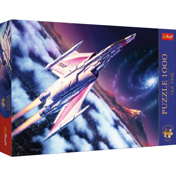 Puzzle - 1000 Premium Plus - Tea Time: Lot w kosmos Trefl 12075