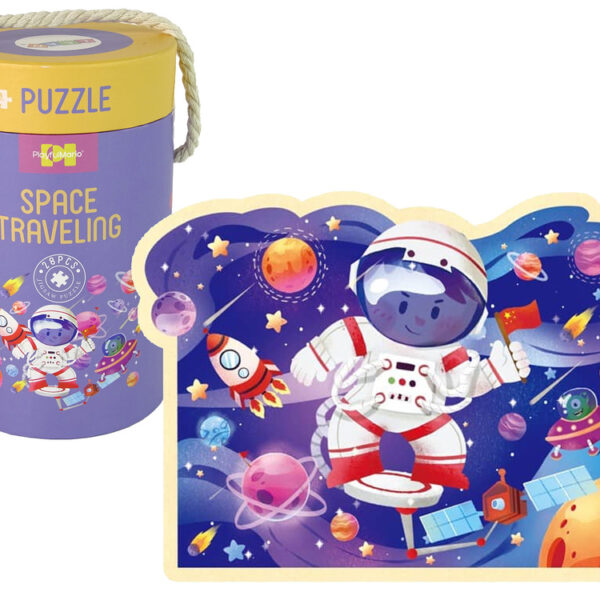Puzzle w Tubie Kosmos 28 Elementów