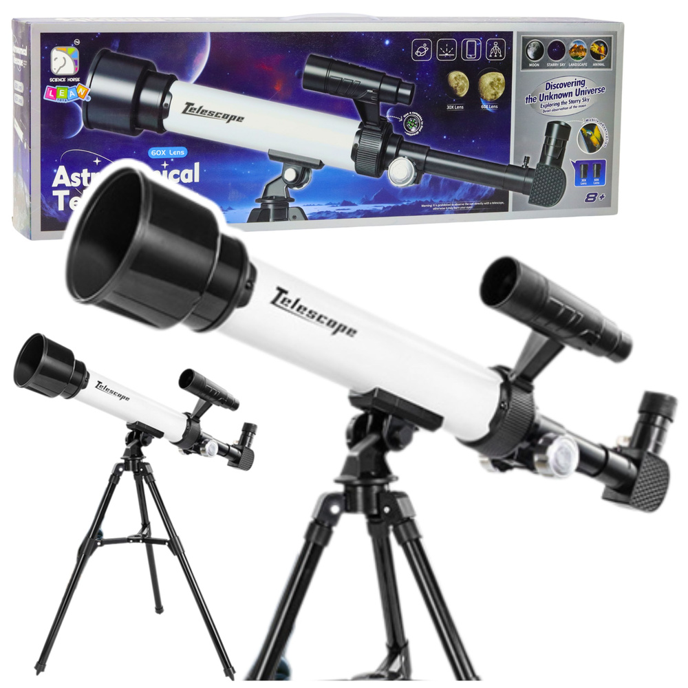 pol_pl_Teleskop-Astronomiczny-Luneta-Dla-Dzieci-Uchwyt-Na-Telefon-Okulary-30x-60x-24401_1 Teleskop Astronomiczny Luneta Dla Dzieci Uchwyt Na Telefon Okulary 30x 60x - obrazek 1