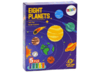 Zestaw Plastyczny Ciastolina 8 Planet Foremki 5 Kolorów - obrazek 3